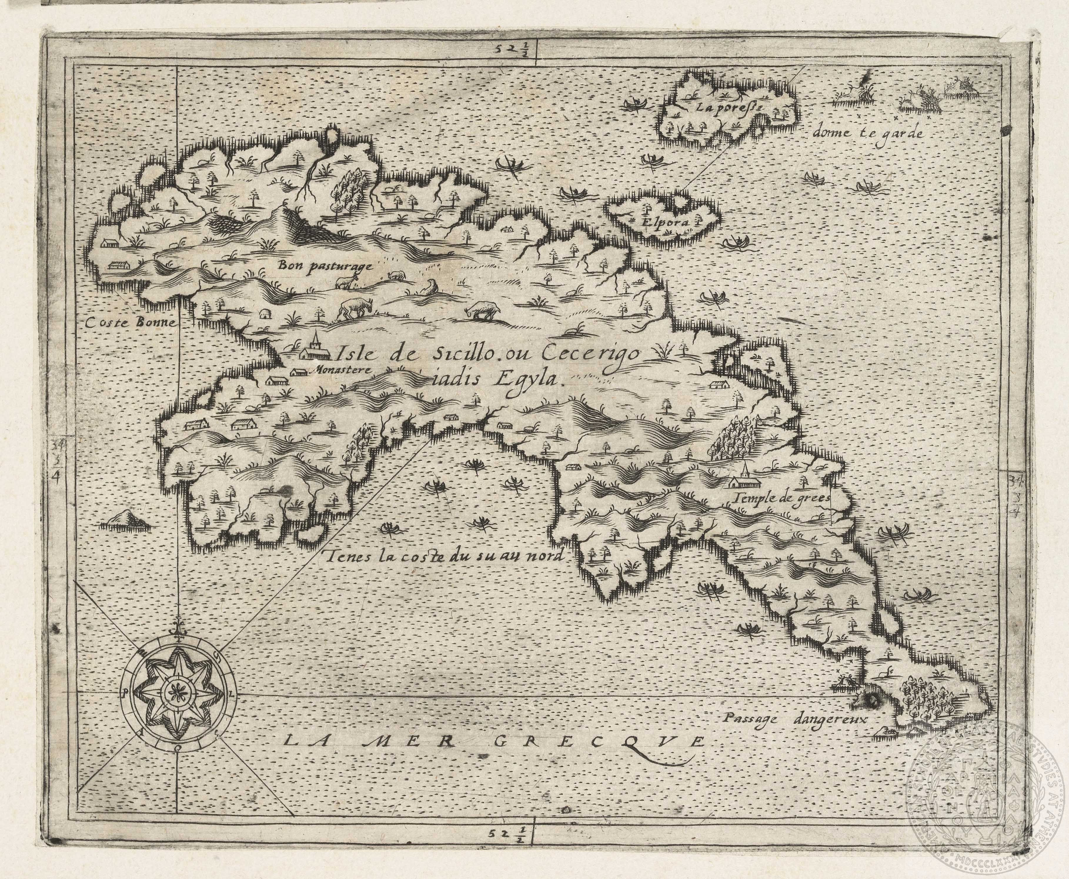 Isle de Sicillo ou Cecerigo iadis Egyla